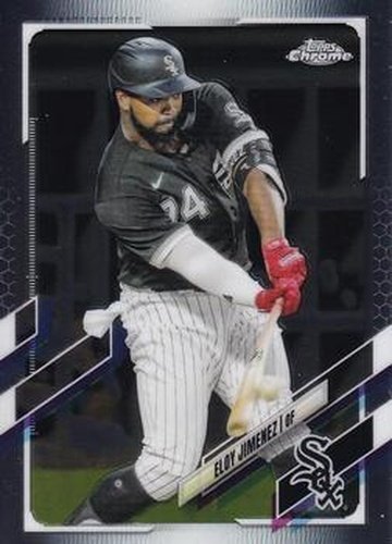 #89 Eloy Jimenez - Chicago White Sox - 2021 Topps Chrome Baseball
