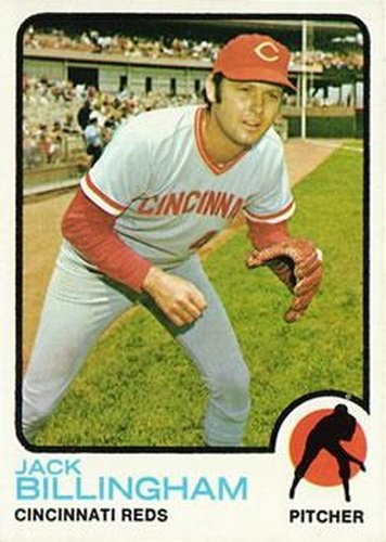 #89 Jack Billingham - Cincinnati Reds - 1973 Topps Baseball