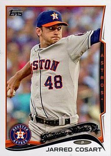 #89 Jarred Cosart - Houston Astros - 2014 Topps Baseball