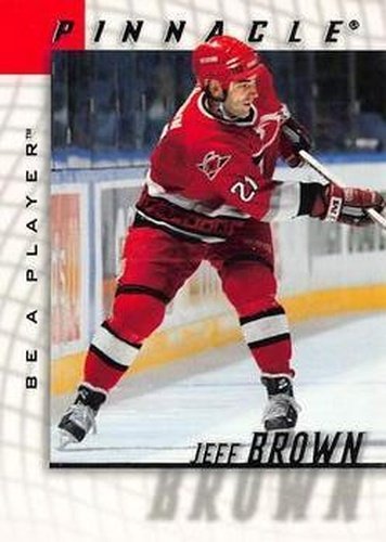 #89 Jeff Brown - Toronto Maple Leafs - 1997-98 Pinnacle Be a Player Hockey