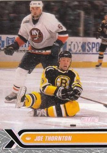 #89 Joe Thornton - Boston Bruins - 2000-01 Stadium Club Hockey