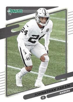 #89 Johnathan Abram - Las Vegas Raiders - 2021 Donruss Football