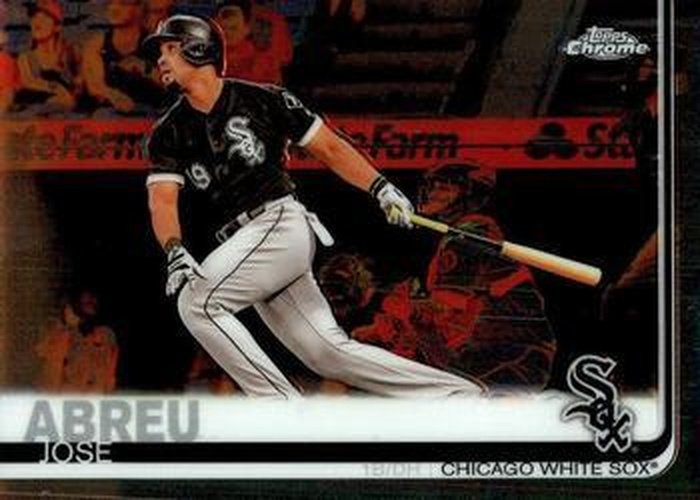 #89 Jose Abreu - Chicago White Sox - 2019 Topps Chrome Baseball