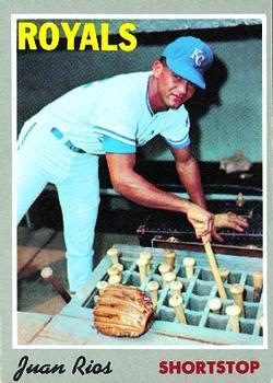 #89 Juan Rios - Kansas City Royals - 1970 Topps Baseball