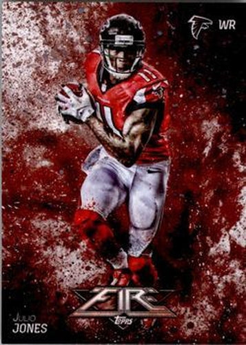 #89 Julio Jones - Atlanta Falcons - 2014 Topps Fire Football