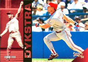 #89 Lenny Dykstra - Philadelphia Phillies - 1994 Select Baseball