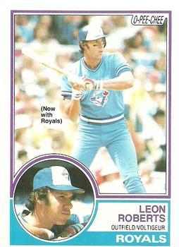 #89 Leon Roberts - Kansas City Royals - 1983 O-Pee-Chee Baseball