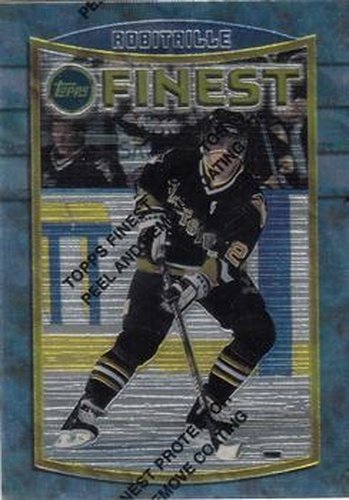 #89 Luc Robitaille - Pittsburgh Penguins - 1994-95 Finest Hockey