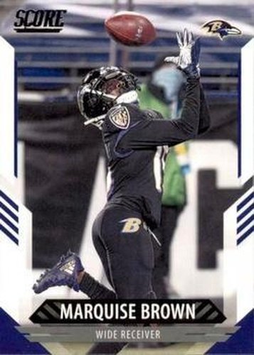 #89 Marquise Brown - Baltimore Ravens - 2021 Score Football