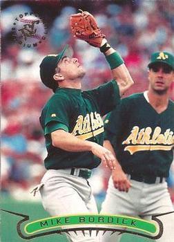 #89 Mike Bordick - Oakland Athletics - 1996 Stadium Club Baseball