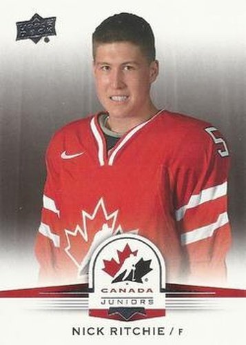 #89 Nick Ritchie - Canada - 2014-15 Upper Deck Team Canada Juniors Hockey