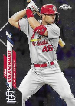#89 Paul Goldschmidt - St. Louis Cardinals - 2020 Topps Chrome Baseball