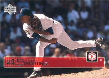 #89 Pedro Martinez - Boston Red Sox - 2003 Upper Deck Baseball