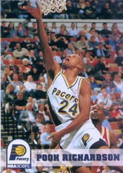 #89 Pooh Richardson - Indiana Pacers - 1993-94 Hoops Basketball