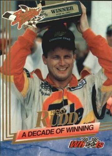 #89 Ricky Rudd - Hendrick Motorsports - 1993 Wheels Rookie Thunder Racing