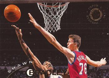 #89 Shawn Bradley - Philadelphia 76ers - 1994-95 Stadium Club Basketball
