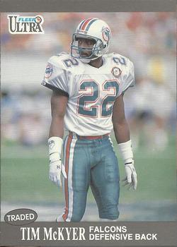 #89 Tim McKyer - Atlanta Falcons - 1991 Ultra Football