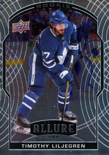 #89 Timothy Liljegren - Toronto Maple Leafs - 2020-21 Upper Deck Allure Hockey