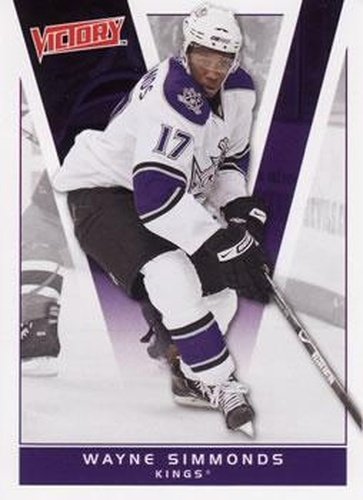 #89 Wayne Simmonds - Los Angeles Kings - 2010-11 Upper Deck Victory Hockey