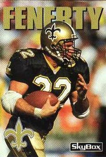 #89 Gill Fenerty - New Orleans Saints - 1992 SkyBox Impact Football