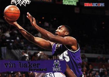 #89 Vin Baker - Milwaukee Bucks - 1995-96 Hoops Basketball