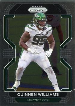 #89 Quinnen Williams - New York Jets - 2021 Panini Prizm Football