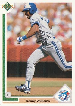 #89 Kenny Williams - Toronto Blue Jays - 1991 Upper Deck Baseball