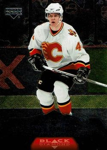 #89 Alex Tanguay - Calgary Flames - 2007-08 Upper Deck Black Diamond Hockey