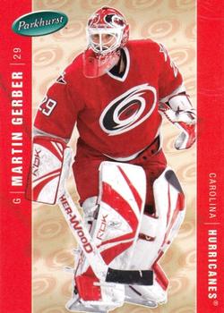 #89 Martin Gerber - Carolina Hurricanes - 2005-06 Parkhurst Hockey