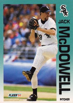 #89 Jack McDowell - Chicago White Sox - 1992 Fleer Baseball