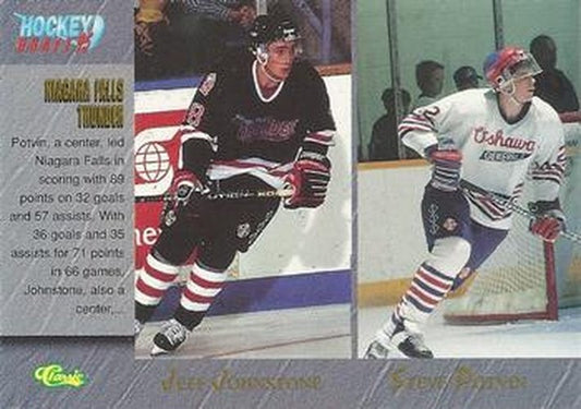 #89 Jeff Johnstone / Steve Potvin / Geoff Peters / Darryl Foster - Niagara Falls Thunder - 1995 Classic Hockey