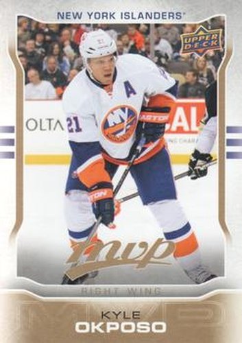 #89 Kyle Okposo - New York Islanders - 2014-15 Upper Deck MVP Hockey