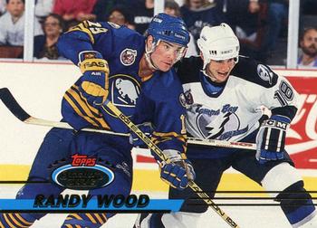 #89 Randy Wood - Buffalo Sabres - 1993-94 Stadium Club Hockey
