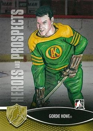 #8 Gordie Howe - Omaha Knights - 2012-13 In The Game Heroes and Prospects Hockey