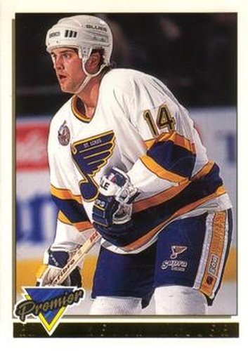 #8 Kevin Miller - St. Louis Blues - 1993-94 O-Pee-Chee Premier Hockey - Gold