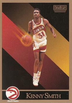 #8 Kenny Smith - Atlanta Hawks - 1990-91 SkyBox Basketball