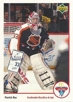 #Mc-8 Patrick Roy - Montreal Canadiens - 1991-92 Upper Deck McDonald's All-Stars Hockey