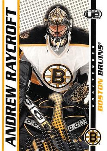 #8 Andrew Raycroft - Boston Bruins - 2003-04 Pacific Heads Up Hockey