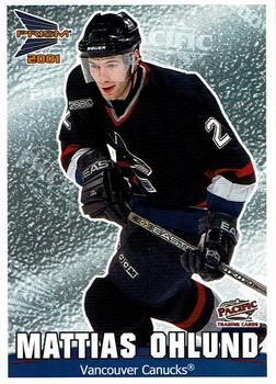 #8 Mattias Ohlund - Vancouver Canucks - 2000-01 Pacific McDonald's Hockey - Checklists