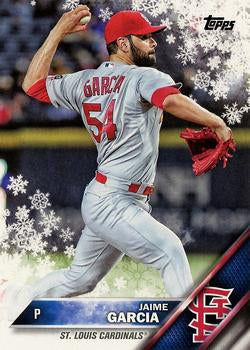 #HMW8 Jaime Garcia - St. Louis Cardinals - 2016 Topps Holiday Baseball