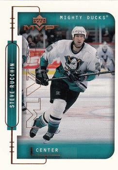 #8 Steve Rucchin - Anaheim Mighty Ducks - 1999-00 Upper Deck MVP Hockey