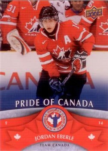 #NHCD8 Jordan Eberle - Canada - 2013 Upper Deck National Hockey Card Day Canada
