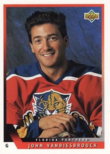 #8 John Vanbiesbrouck - Florida Panthers - 1993-94 Upper Deck Hockey