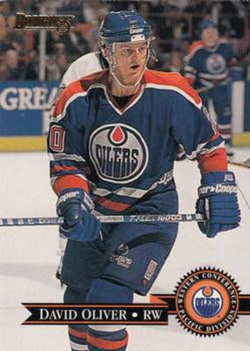 #8 David Oliver - Edmonton Oilers - 1995-96 Donruss Hockey