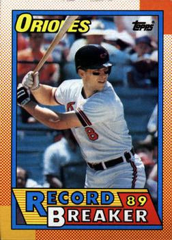 #8 Cal Ripken - Baltimore Orioles - 1990 Topps Baseball