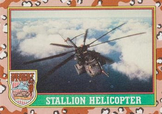 #8 Stallion Helicopter - 1991 Topps Desert Storm