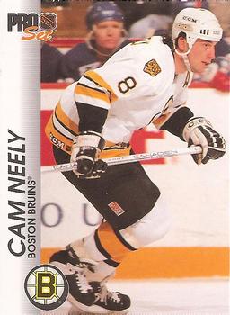 #8 Cam Neely - Boston Bruins - 1992-93 Pro Set Hockey