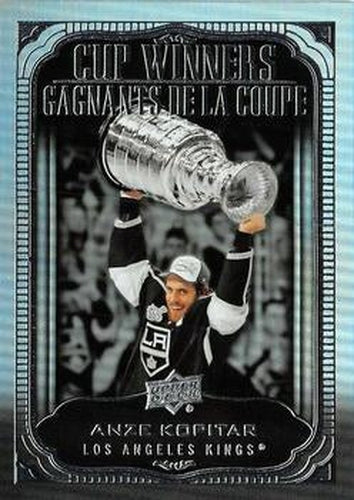 #CW-8 Anze Kopitar - Los Angeles Kings - 2020-21 Upper Deck Tim Hortons Hockey - Cup Winners