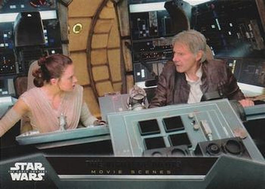#8 The Rightful Pilot? - 2015 Topps Star Wars The Force Awakens - Movie Scenes