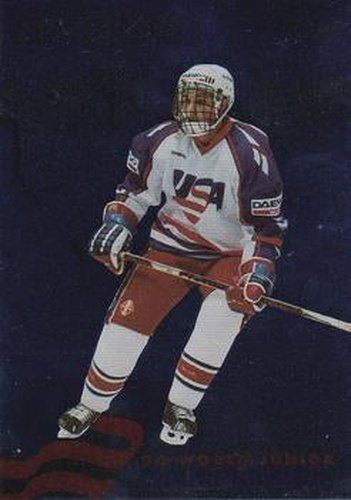 #8 Ashlin Halfnight - USA - 1993-94 Donruss Hockey - 1994 World Junior Championship USA